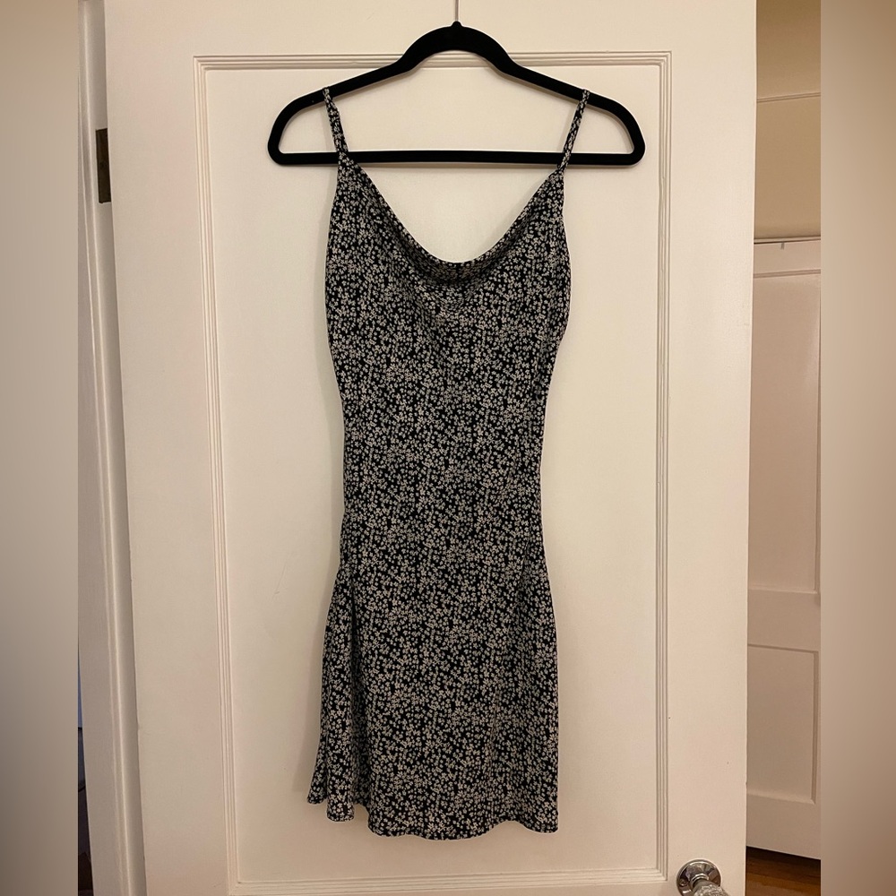 Cute floral dress with adjustable straps